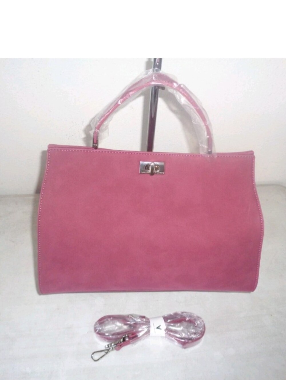 Vanessa Williams Merlot Top-Handle Satchel NWT
